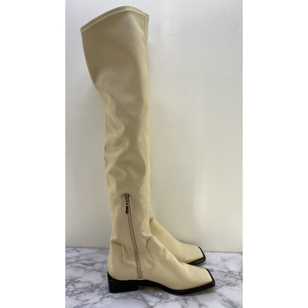 Schutz Eggshell Guily Up Over the Knee Boots 6.5 - Picture 7 of 10
